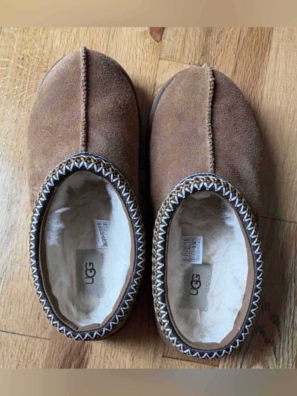 Ugg Tasman ll Slippers Chestnut Size 8